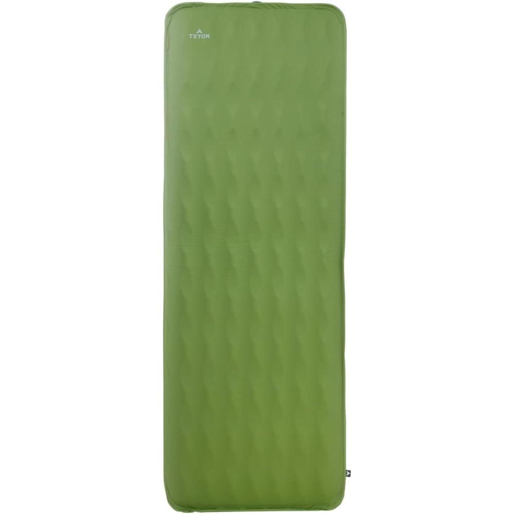 imageTeton Outfitter Canvas Camping Pad Comfort Infused Sleeping Pad Glamping Level Comfort with a Cloud Like Mattress Perfect with Outfitter Camp CotsSequoia Regular 78 x 268 x 3