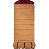 TETON Sports Deer Hunter Sleeping Bag, Warm and Comfortable Camping Sleeping Bag, Teton Tough Canvas Shell for Camping, Hunting, and Cold Weather(Brown (left zip))
