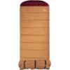 TETON Sports Deer Hunter Sleeping Bag, Warm and Comfortable Camping Sleeping Bag, Teton Tough Canvas Shell for Camping, Hunting, and Cold Weather(Brown (right zip))