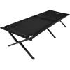 Teton Camping Cot with Patented Pivot Arm, Folding Camping Cot, Durable Heavy Duty Canvas, Comfortable Sleeping Bed for Adults, Portable(Outfitter L)