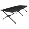 Teton Camping Cot with Patented Pivot Arm, Folding Camping Cot, Durable Heavy Duty Canvas, Comfortable Sleeping Bed for Adults, Portable(Outfitter XL)