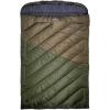 Teton Mammoth Queen Size Double Sleeping Bag- A Warm Bag The Whole Family can Enjoy – Great for Camping, Hunting and Base Camp. Compression Sack Included(Ivy)