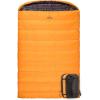Teton Mammoth Queen Size Double Sleeping Bag- A Warm Bag The Whole Family can Enjoy – Great for Camping, Hunting and Base Camp. Compression Sack Included(Orange)