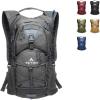 Teton Oasis/Trailrunner Hydration Backpack – Lightweight Water Pack with 2L/3L Bladder for Hiking, Running, Cycling, Biking – 2L/18L/22L Sizes – Sewn-in Rain Cover – Fits Men and Women(Gunmetal)