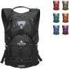 Teton Oasis/Trailrunner Hydration Backpack – Lightweight Water Pack with 2L/3L Bladder for Hiking, Running, Cycling, Biking – 2L/18L/22L Sizes – Sewn-in Rain Cover – Fits Men and Women(Onyx)