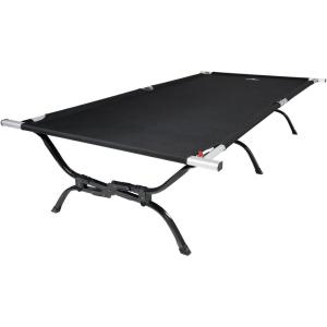 Teton Camping Cot with Patented Pivot Arm, Folding Camping Cot, Durable Heavy Duty Canvas, Comfortable Sleeping Bed for Adults, Portable(Outfitter XXL Camp Cot | 86″ x 45″)