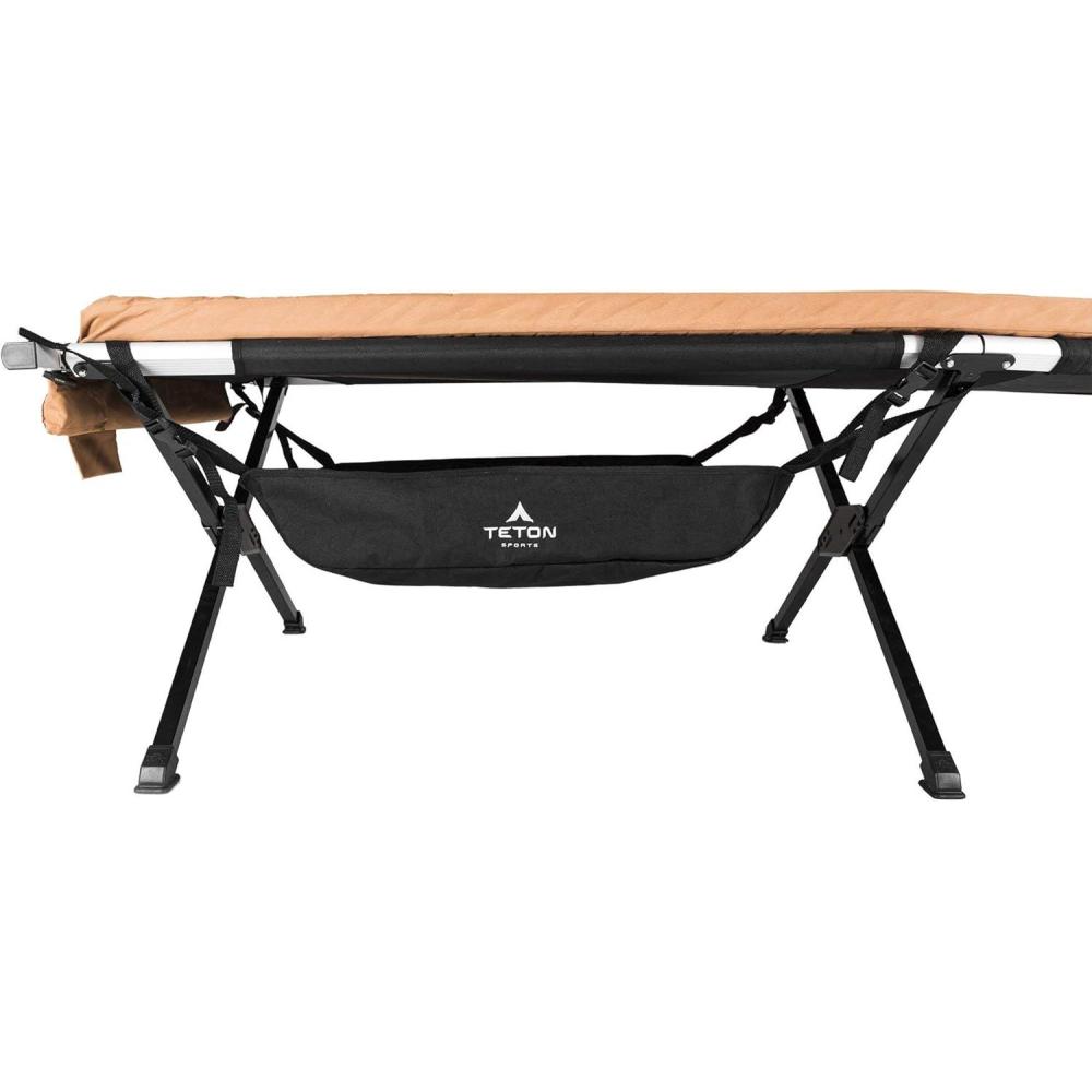 imageTeton Cot Organizer Great Camping and Hunting Gear Perfect Companion to the Teton Camping Cots A Must Have Under Cot Storage