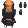 Teton 45L Scout Internal Frame Backpack for Hiking, Camping, Backpacking, Rain Cover Included, Bluejay(Burnt Orange)