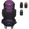 Teton 45L Scout Internal Frame Backpack for Hiking, Camping, Backpacking, Rain Cover Included, Bluejay(Huckleberry)