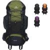 Teton 45L Scout Internal Frame Backpack for Hiking, Camping, Backpacking, Rain Cover Included, Bluejay(Olive)