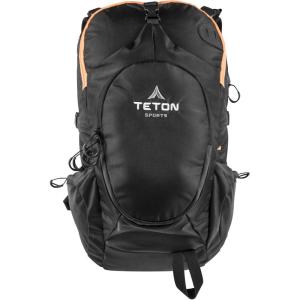Teton 30L Numa backpack, durable and ready for hiking, camping or backpacking. Perfect lightweight travel bag with more room than you think, Terra(Black)