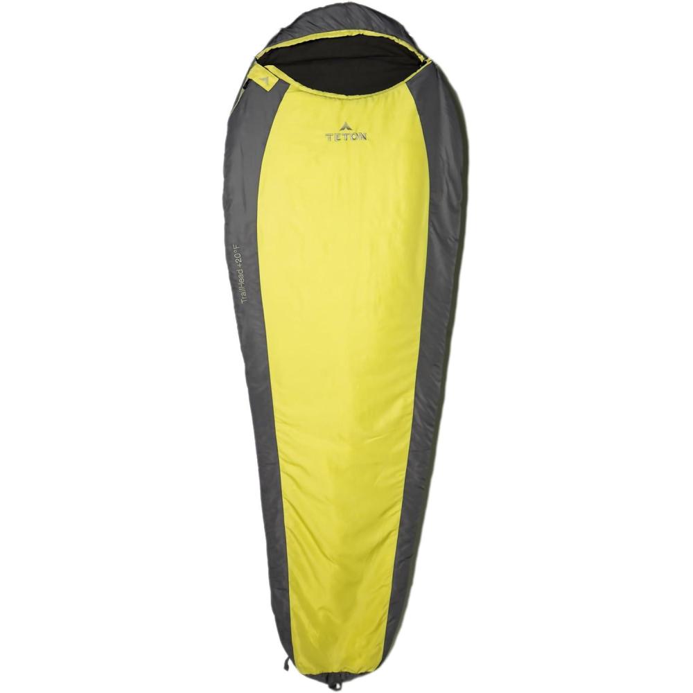 image:imageTeton 20F and 5F Degree Sleeping Bag Lightweight Warm Weather Mummy Sleeping Bags for Adults and Kids Camping Backpacking HikingMint Green