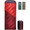 Teton Celsius Regular, 25F, 20F, 0F Degree Sleeping Bags, All Weather Bag for Adults and Kids, Camping Made Easy and Warm, Travel Sack Included(Ruby)