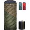 Teton Celsius XXL Sleeping Bag, Cold Weather Sleeping Bags for Adults and Kids, Camping Made Easy and Warm. Compression Sack Included, 35F, 25F, 0F, 20F Degree(Ivy)