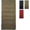 Teton Evergreen Sleeping Bag – Spacious Fit and Cozy Warmth for Adults – Options for Camping in Any Weather(Olive/Stone)