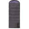 Teton Celsius Regular, 25F, 20F, 0F Degree Sleeping Bags, All Weather Bag for Adults and Kids, Camping Made Easy and Warm, Travel Sack Included(Grey & Purple)