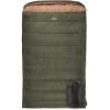 Teton Mammoth Queen Size Double Sleeping Bag- A Warm Bag The Whole Family can Enjoy – Great for Camping, Hunting and Base Camp. Compression Sack Included(Green)
