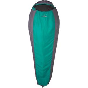 Teton 20F and 5F Degree Sleeping Bag; Lightweight, Warm Weather Mummy Sleeping Bags for Adults and Kids, Camping, Backpacking, Hiking(Teal Green)
