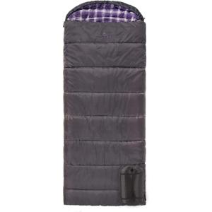 Teton Celsius Regular, 25F, 20F, 0F Degree Sleeping Bags, All Weather Bag for Adults and Kids, Camping Made Easy and Warm, Travel Sack Included(Grey & Purple)