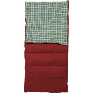 Teton Evergreen Sleeping Bag – Spacious Fit and Cozy Warmth for Adults – Options for Camping in Any Weather(0F Barn/Blue)