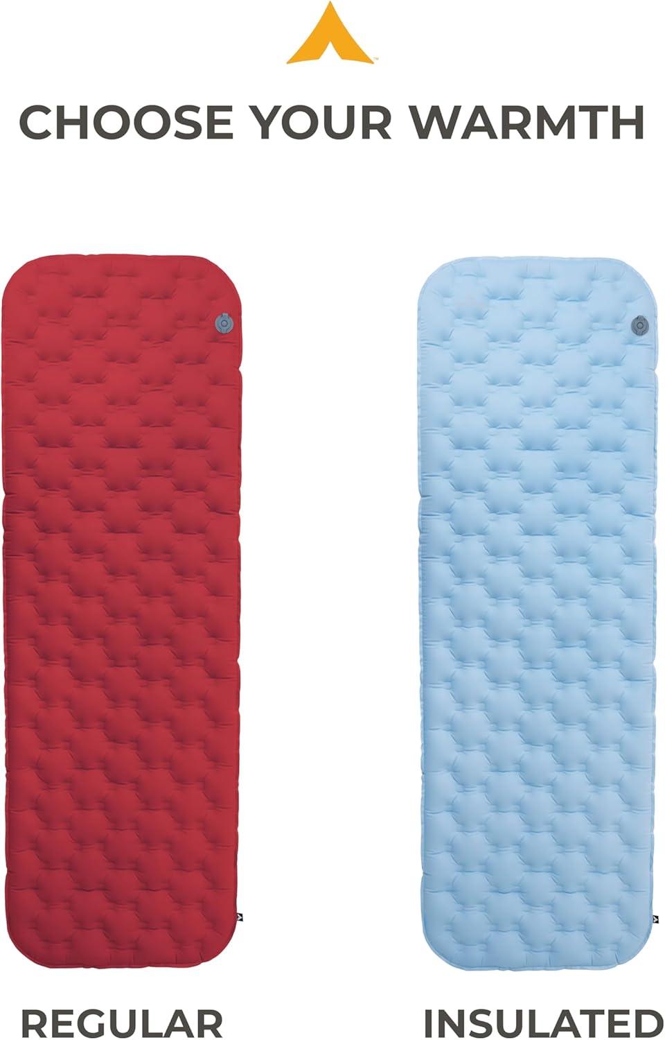 image:imageTeton Inflatable Sleeping Pad Sleeping Mat for Camping Backpacking HikingSkyline Insulated Blue