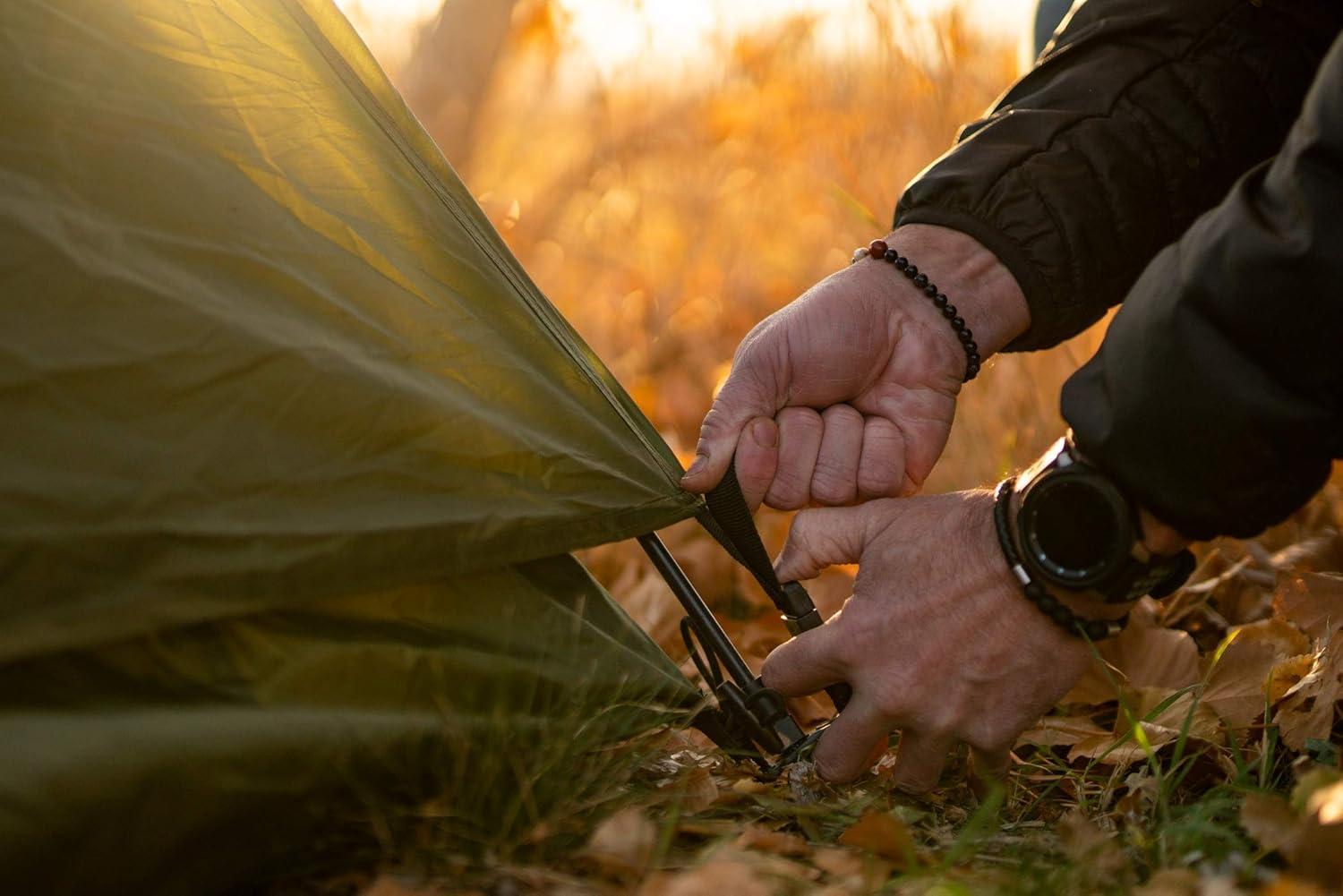 image:imageTeton Sports Vista Quick Tent Dome Camping and Backpacking Tent Easy Instant Setup ClipOn Rainfly IncludedGreen