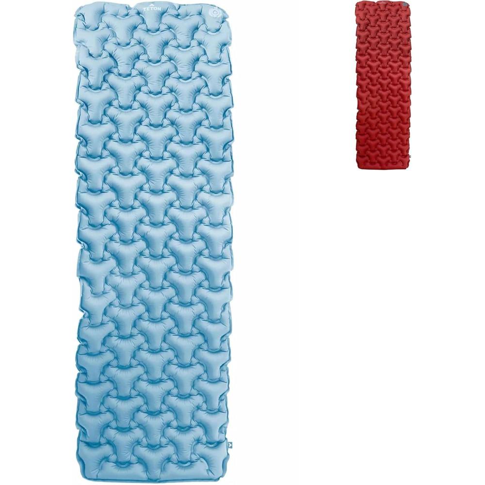 image:imageTeton Altos Inflatable Sleeping Pad Sleeping Mat for Camping Backpacking Hiking Budget Friendly and DurableAltos Insulated Blue