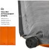 Teton Inflatable Sleeping Pad, Sleeping Mat for Camping, Backpacking, Hiking(Regular  Orange)