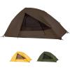 Teton Sports Vista Quick Tent; Dome Camping and Backpacking Tent; Easy Instant Setup; Clip-On Rainfly Included(Brown)