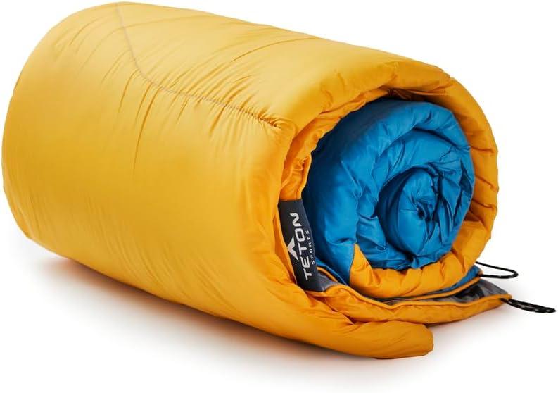 image:imageTeton Camp Blanket Outdoor Blanket Machine Washable Picnics Car Camping Overlanding Outdoor AdventureGoldenrod YellowPeacock Blue