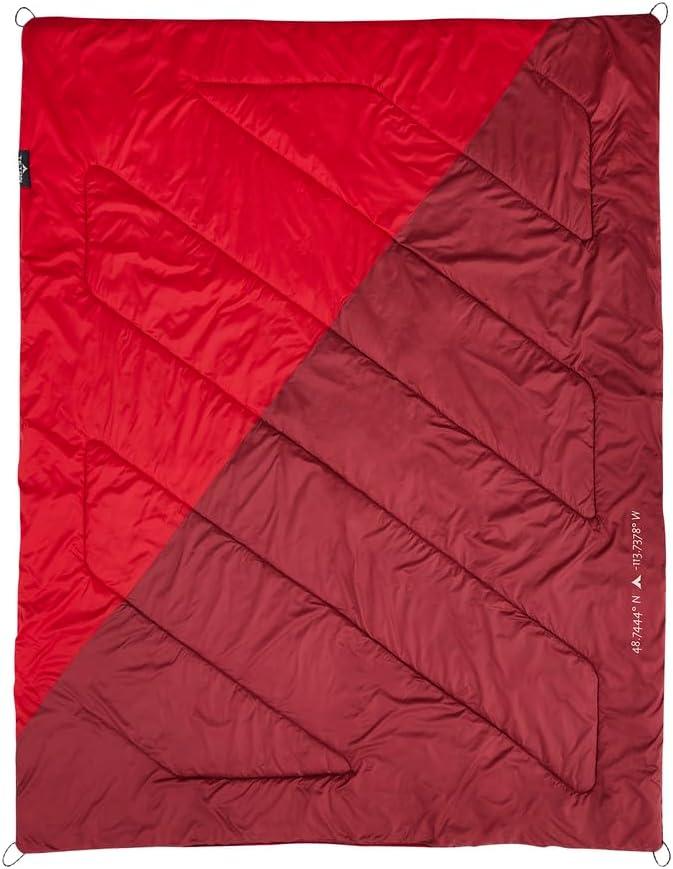 image:imageTeton Camp Blanket Outdoor Blanket Machine Washable Picnics Car Camping Overlanding Outdoor AdventureRuby RedGarnet Red
