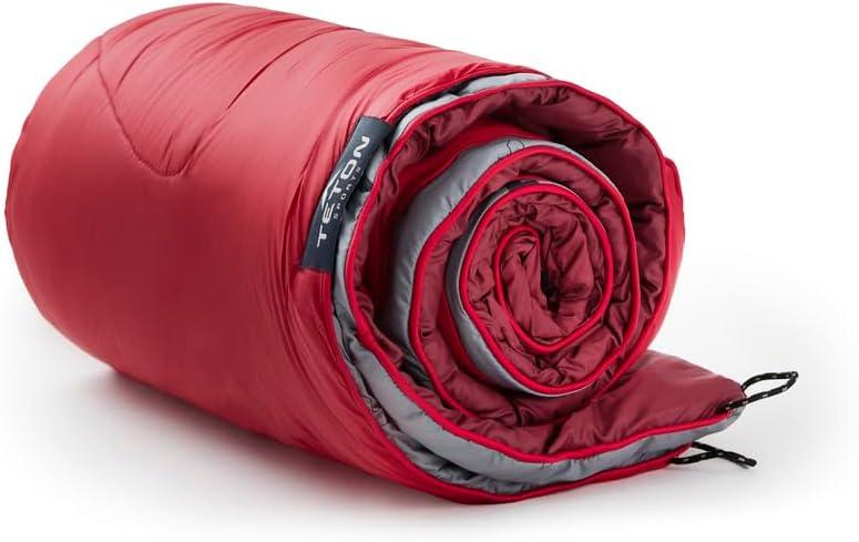 image:imageTeton Camp Blanket Outdoor Blanket Machine Washable Picnics Car Camping Overlanding Outdoor AdventureRuby RedGarnet Red