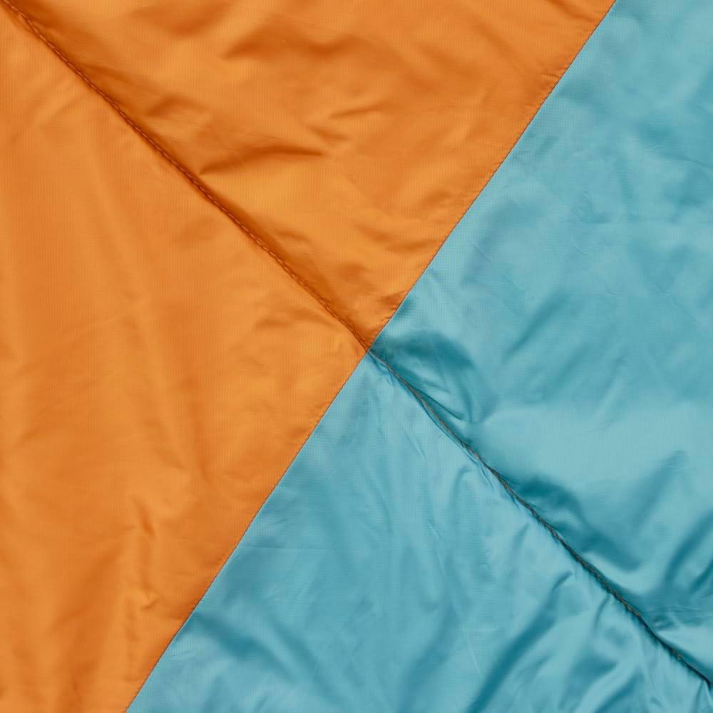 image:imageTeton Camp Blanket Outdoor Blanket Machine Washable Picnics Car Camping Overlanding Outdoor AdventureTeal BlueCopper Orange