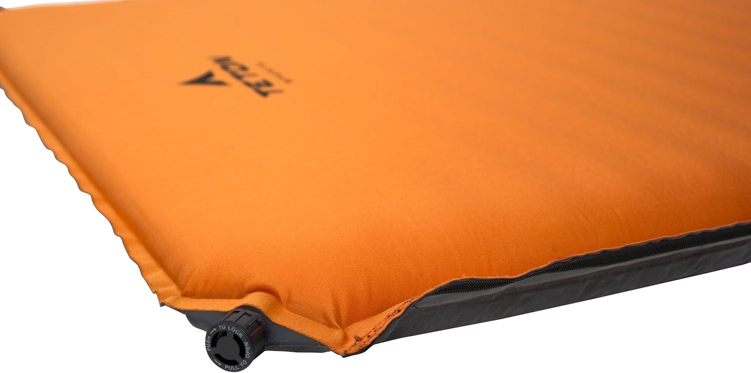 image:imageTeton Camping Seat Cushion Stadium Seat Office Chair Car Pad Inflatable RedwoodOrange