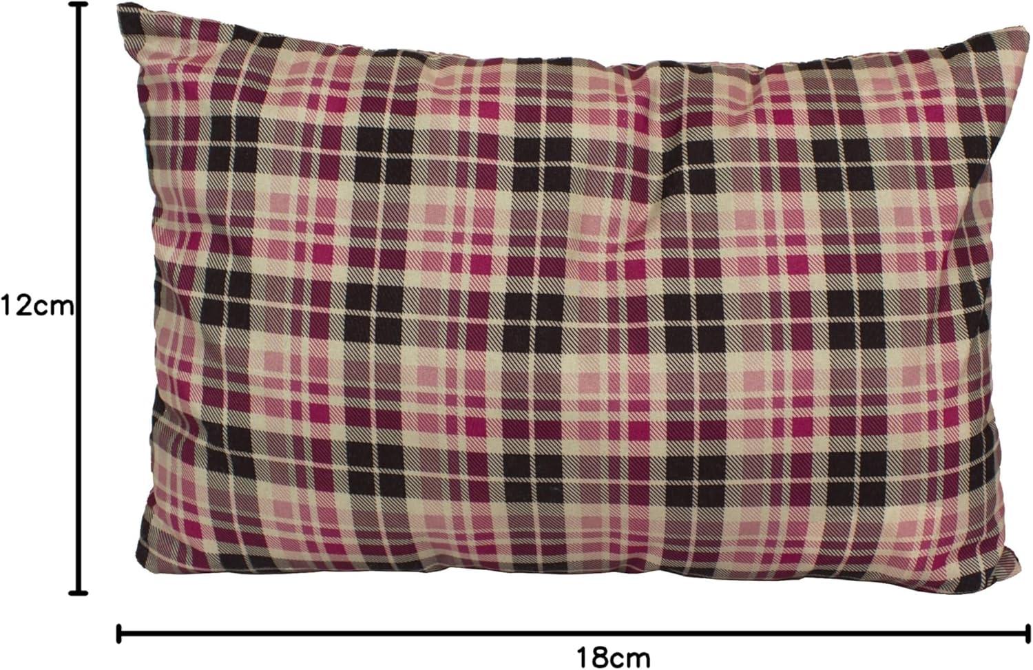 image:imageTeton Sports Camp Pillow Great for Travel Camping and Backpacking Washable Blue PlaidBrown