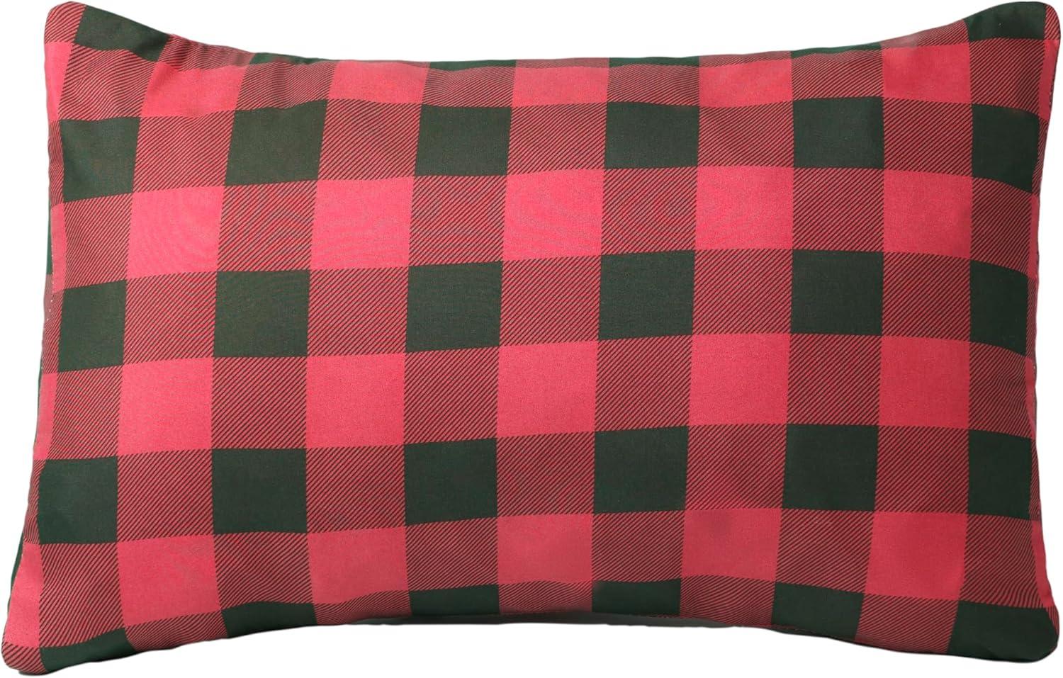 image:imageTeton Sports Camp Pillow Great for Travel Camping and Backpacking Washable Blue PlaidFox Plaid