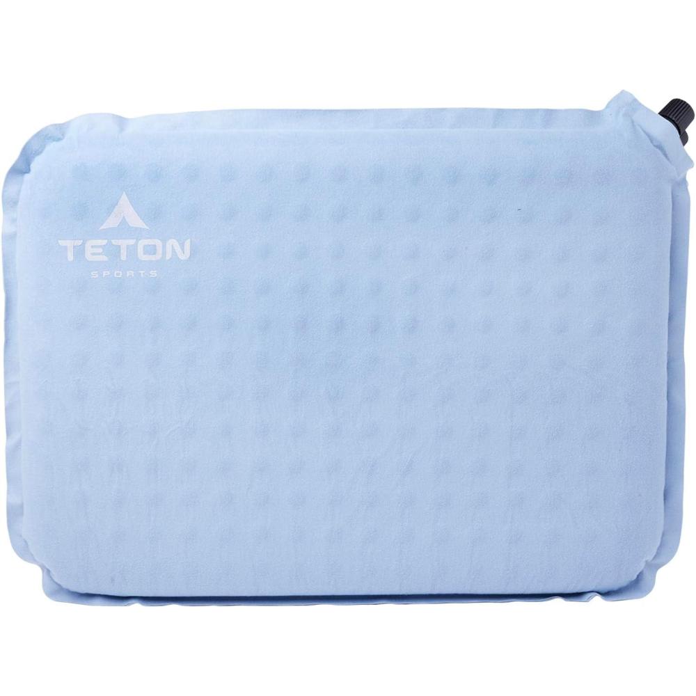 image:imageTeton Camping Seat Cushion Stadium Seat Office Chair Car Pad Inflatable RedwoodBluestone