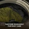 Teton Camp Blanket, Outdoor Blanket, Machine Washable, Picnics, Car Camping, Overlanding, Outdoor Adventure(Ruby Red/Garnet Red)