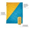 Teton Camp Blanket, Outdoor Blanket, Machine Washable, Picnics, Car Camping, Overlanding, Outdoor Adventure(Ruby Red/Garnet Red)