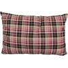 Teton Sports Camp Pillow; Great for Travel, Camping and Backpacking; Washable, Blue Plaid(Brown)