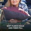 Teton Sports Camp Pillow; Great for Travel, Camping and Backpacking; Washable, Blue Plaid(Olive/Charcoal)