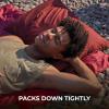 Teton Sports Camp Pillow; Great for Travel, Camping and Backpacking; Washable, Blue Plaid(Olive/Charcoal)