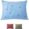 Teton Sports Camp Pillow; Great for Travel, Camping and Backpacking; Washable, Blue Plaid(Bluestone/Charcoal)