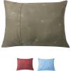Teton Sports Camp Pillow; Great for Travel, Camping and Backpacking; Washable, Blue Plaid(Olive/Charcoal)