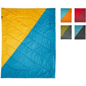 Teton Camp Blanket, Outdoor Blanket, Machine Washable, Picnics, Car Camping, Overlanding, Outdoor Adventure(Goldenrod Yellow/Peacock Blue)