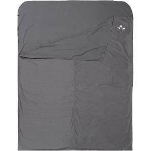 Teton Sleeping Bag Liner; A Clean Sheet Set Anywhere You Go; Perfect for Travel, Camping, and Anytime You’re Away from Home Overnight; Machine Washable; Travel Sheet Set for Your Sleeping Bag(Cotton Mammoth / 91″ x 58″)