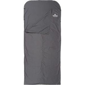 Teton Sleeping Bag Liner; A Clean Sheet Set Anywhere You Go; Perfect for Travel, Camping, and Anytime You’re Away from Home Overnight; Machine Washable; Travel Sheet Set for Your Sleeping Bag(Cotton XL / 87″ x 36″)