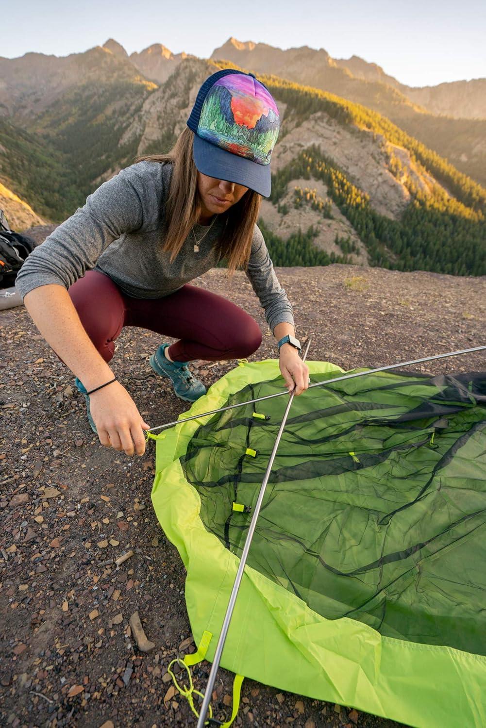 image:imageTETON Sports Altos Tent Backpacking Tent Includes Footprint and Rainfly Quick and Easy Setup Ready in an Instant When You Need to Get Outdoors ClipOn Rainfly Included 1 Person