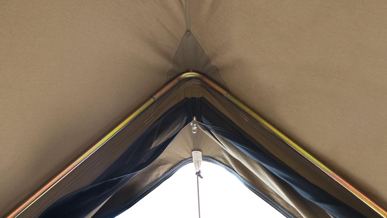 image:imageTETON Sports Sierra Canvas Tent Waterproof Bell Tent for Family Camping in All Seasons