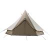 TETON Sports Sierra Canvas Tent; Waterproof Bell Tent for Family Camping in All Seasons